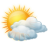 Gedeeltelijk bewolkt Gedeeltelijk bewolkt